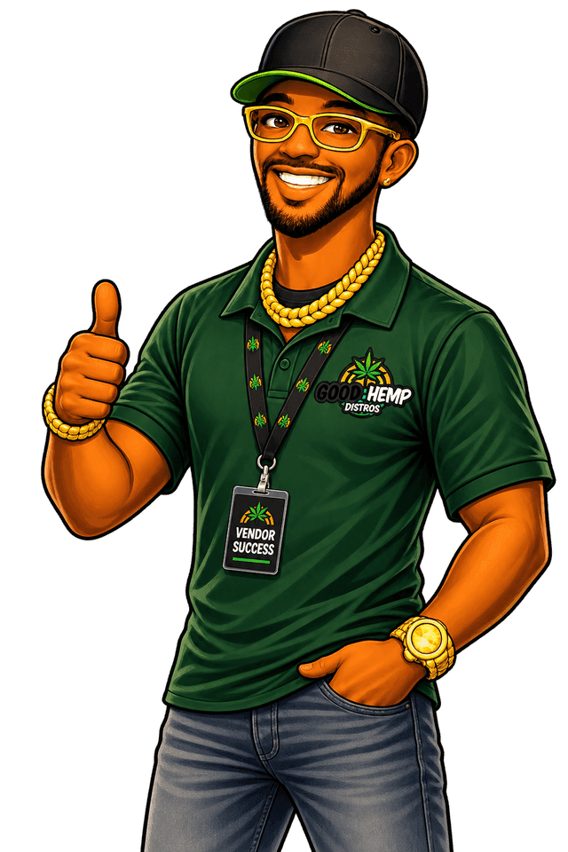 JAX, the Good Hemp Distro mascot