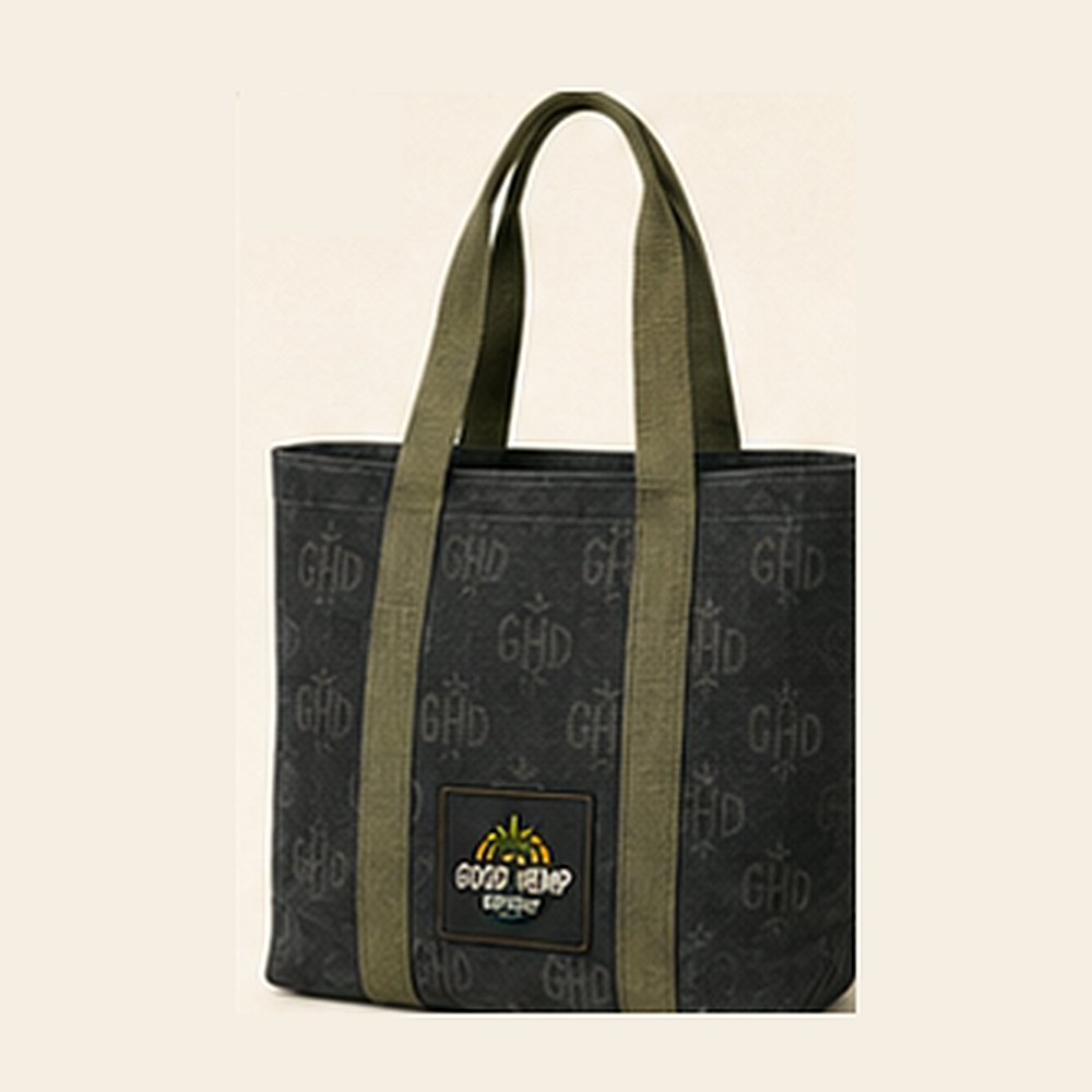 GHD Hemp Heavy Canvas Tote ā Charcoal