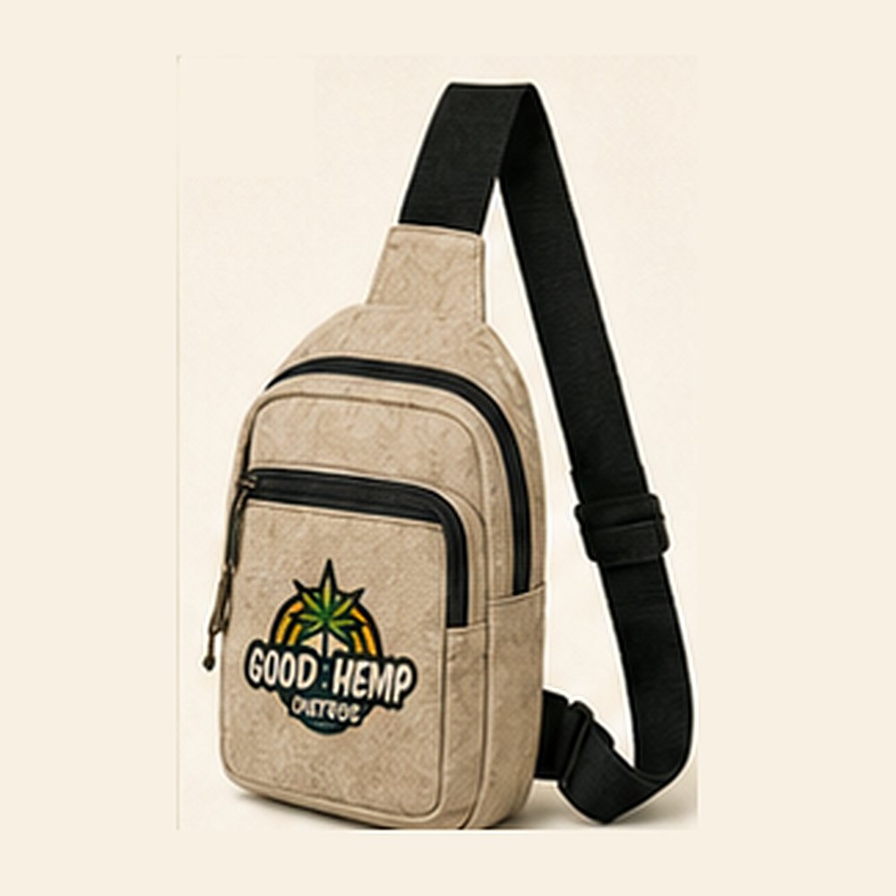 GHD Hemp Chest Bag ā Natural