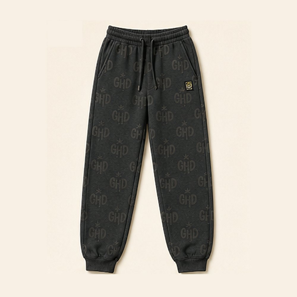 GHD Hemp Monogram Jogger ā Charcoal