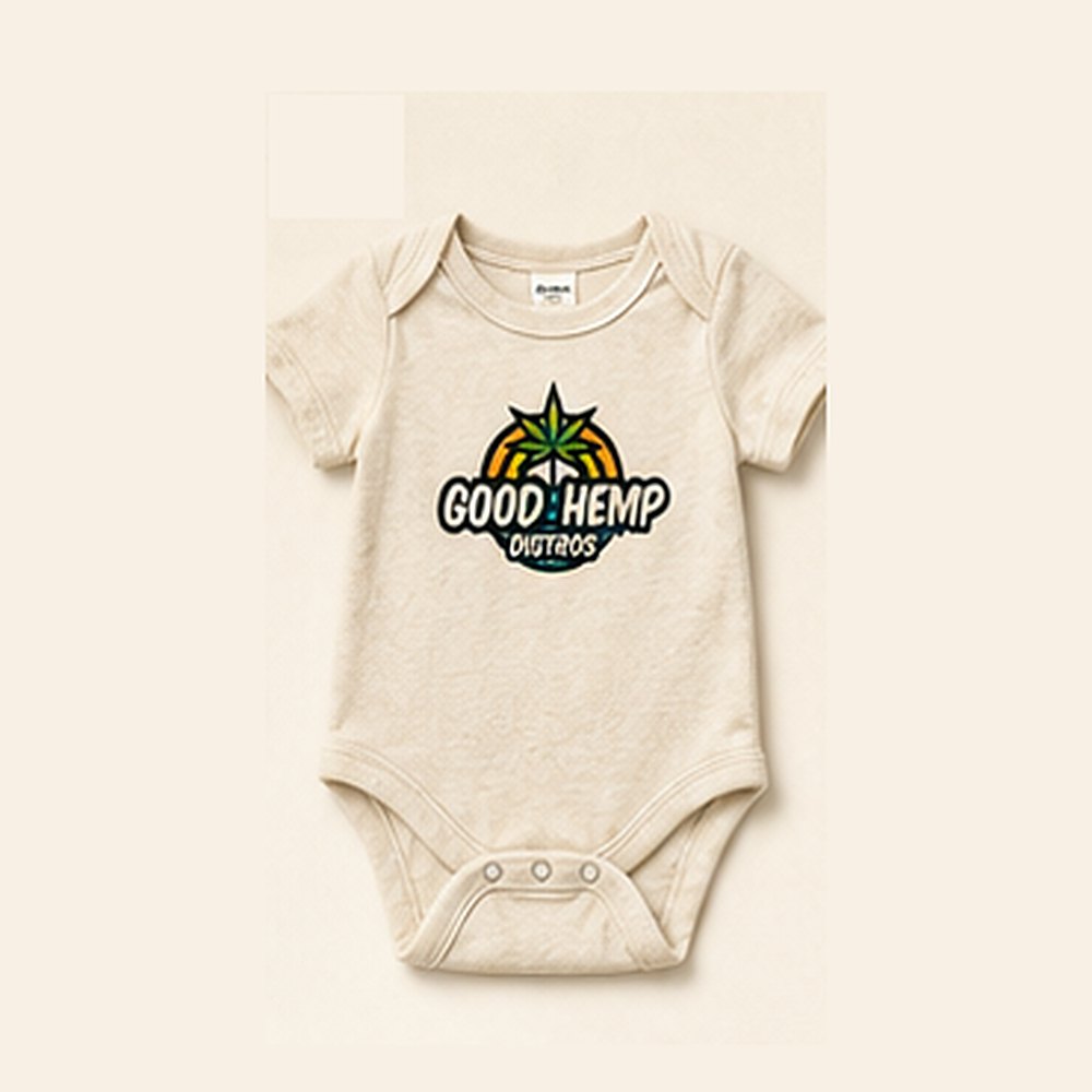 GHD Baby Hemp Bodysuit ā Natural