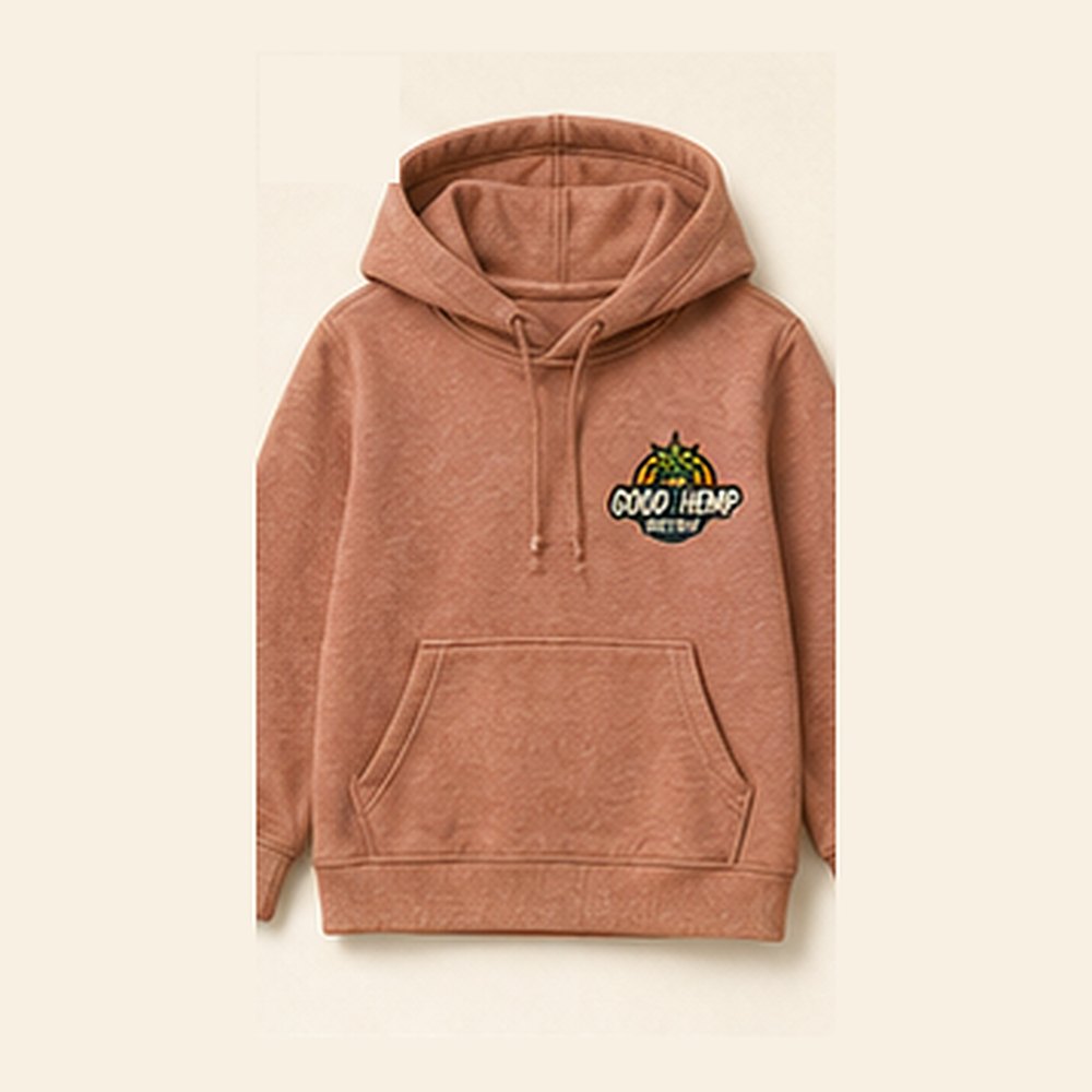 GHD Toddler Hemp Hoodie ā Clay