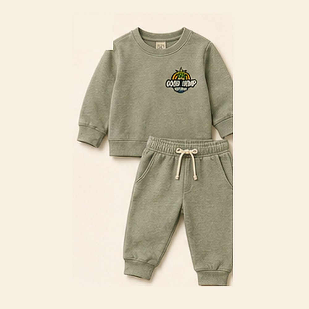 GHD Toddler Hemp Jogger Set ā Sage