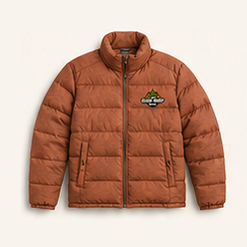GHD Hemp Puffer Jacket ā Clay
