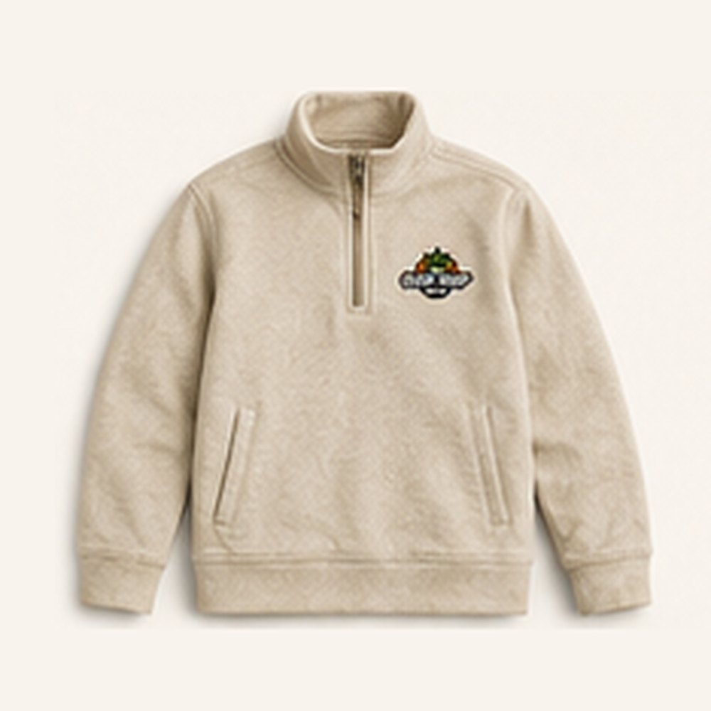 GHD Hemp Quarter-Zip Pullover ā Natural