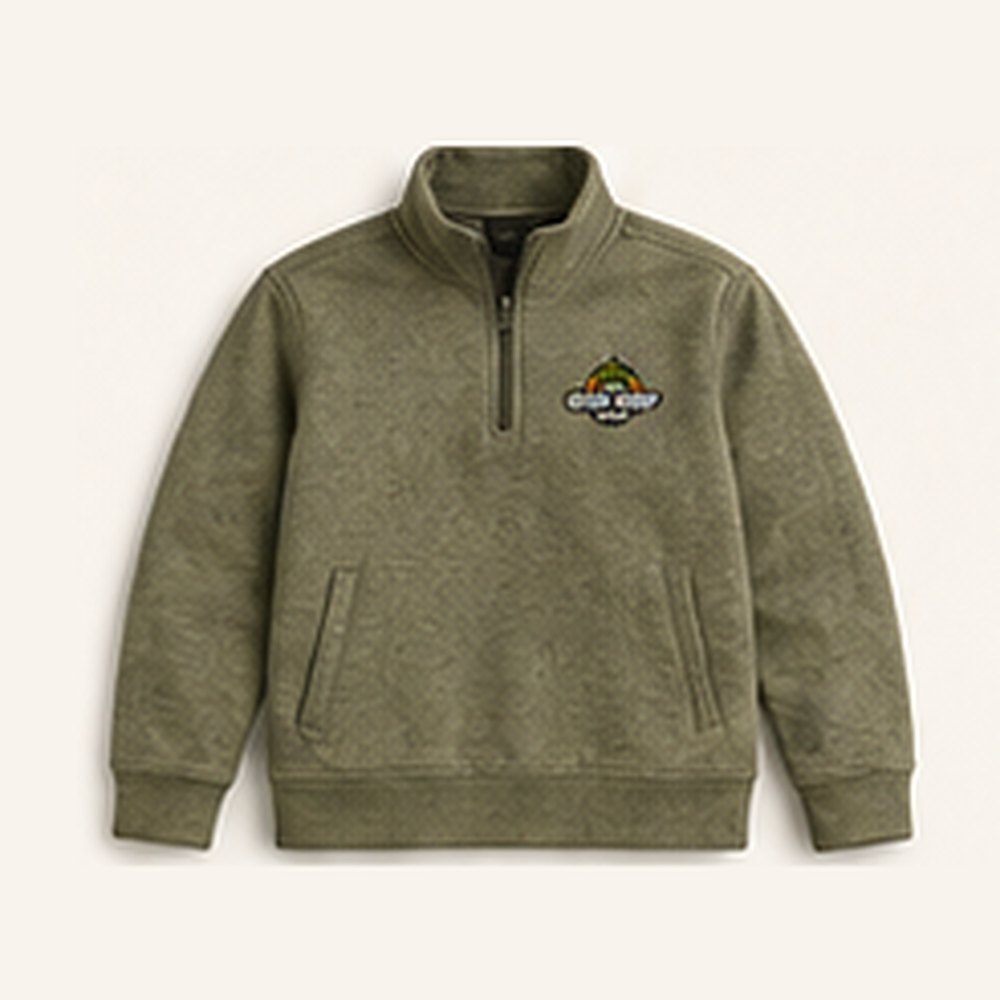GHD Hemp Half-Zip Pullover ā Sage
