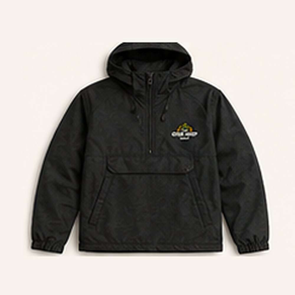 GHD Hemp Anorak Jacket ā Black