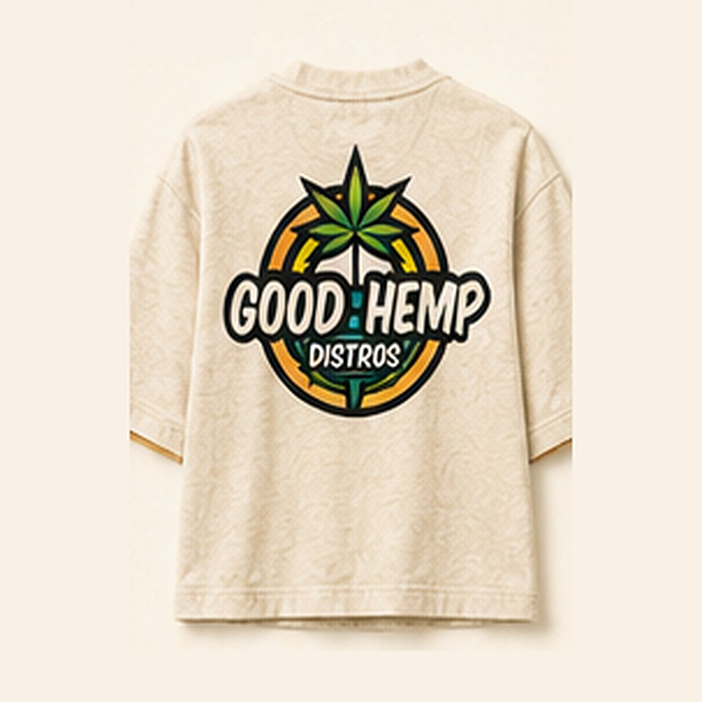 GHD Womenās Hemp Oversized Boxy Tee ā Natural