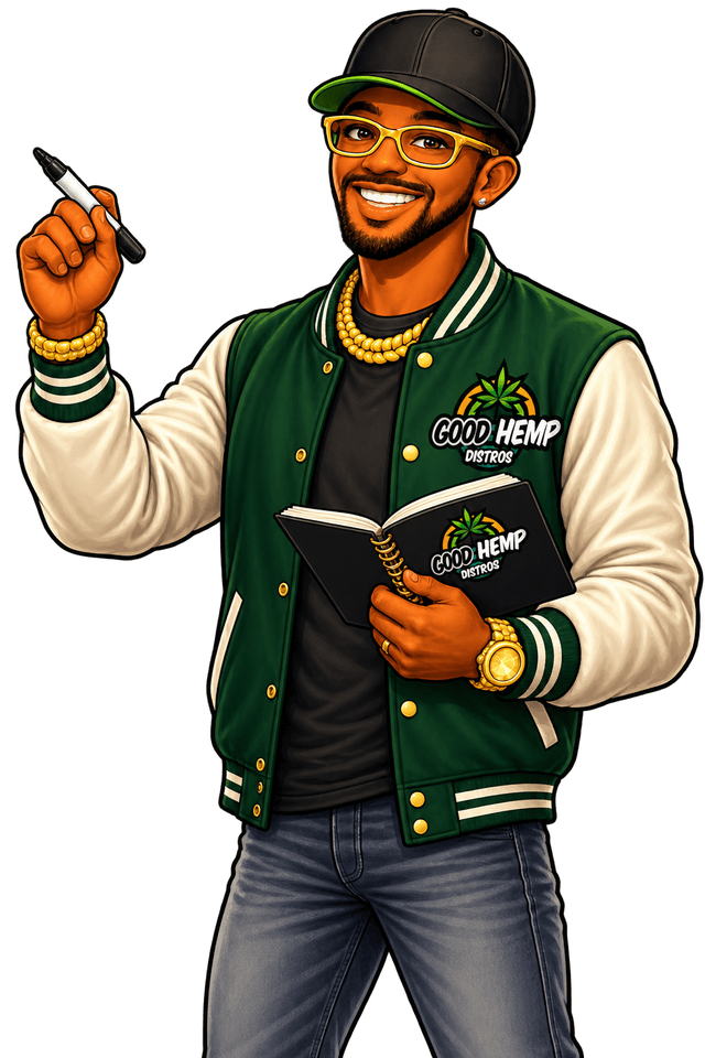 JAX in a GHD varsity jacket with a notebook, teaching Learning with JAX